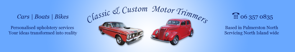 Classic Custom Motor Trimmers Vehicle Upholstery Specialists