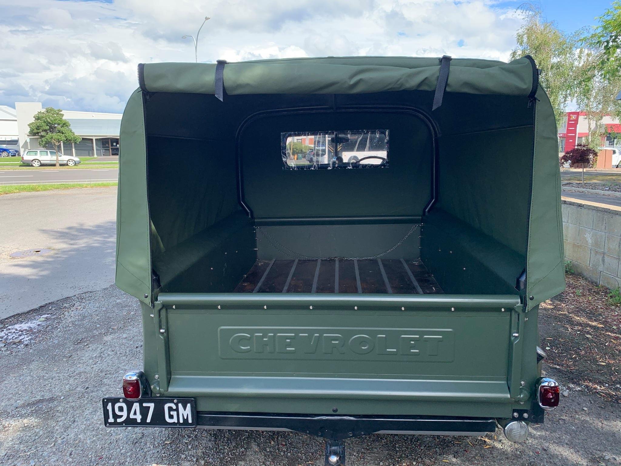 '47 Chevy Pickup custom canopy
